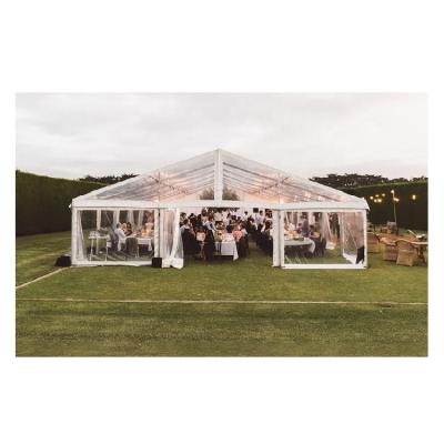 China 20 x 40 Wedding Outdoor Aluminum Frame Transparent Event Tents Marquee Tent Wedding for sale