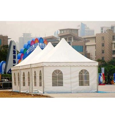 China Wedding Customized Fireproof High Peak 5x5 Pagoda Tent Event For Sale for sale