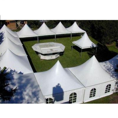 China Wedding Head Luxury Aluminum Type Pagoda Tent Square Heavy Duty Wedding Canopy for sale