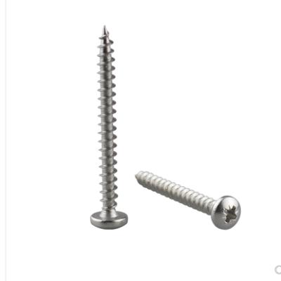 China Pan Screw Stainless Steel Pan Head Tapping Screw 4.8X50 for sale