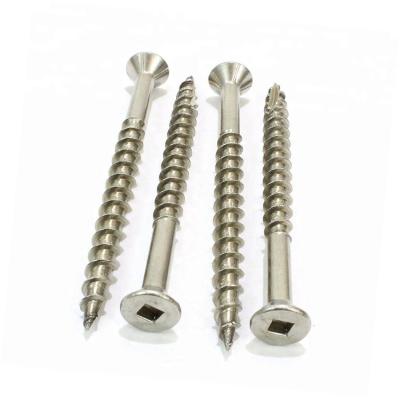 China Slotted flat, Phillips CSK hesd drag wood screws and 17 tapping screw points for sale