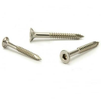 China Slotted flat, Phillips CSK hesd drag wood screws and 17 tapping screw points for sale