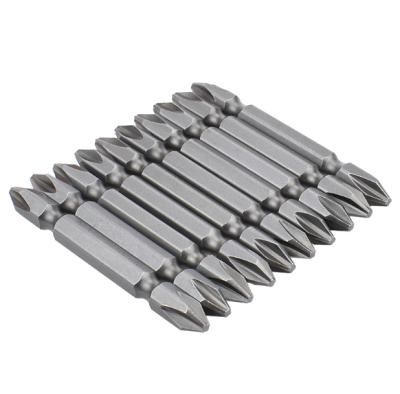 China Pan Screwdriver Bits Phillips 65mm Double Ended Impact For Flat Head Screw for sale