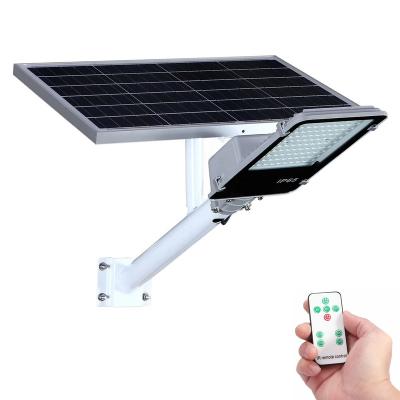 China ROAD Remote Control Solar Powered Light Lamp All In One Solar Street Lights With Brand New Battery for sale