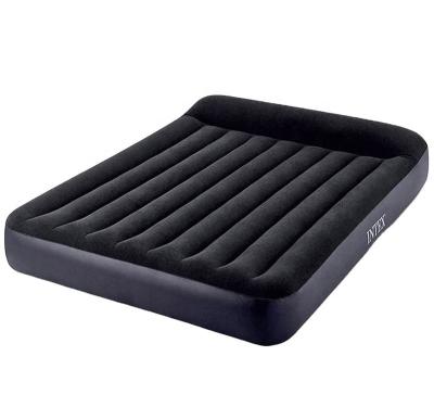 China INTEX 64143 Classic Air Cushion Foldable Type Flocking Folding Inflatable Air Bed for sale