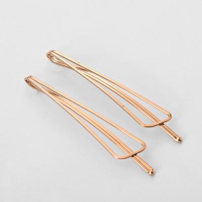 China Popular factory direct sales 70MM kc gold hairpin headdress high-grade electroplating accessories for sale