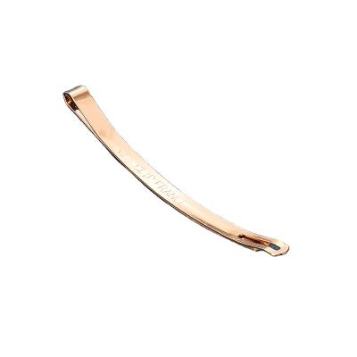 China Popular factory direct sales 90MM kc high-grade electroplating gold 1 type hairpin girl hair accessories for sale