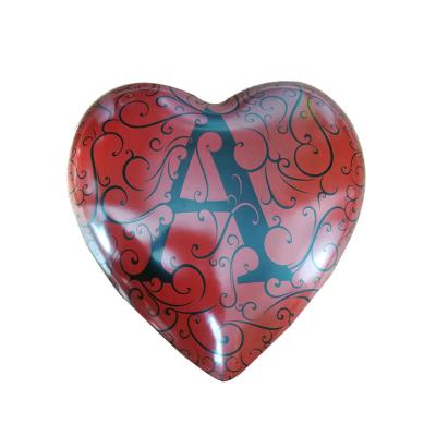 China Home Application OEM Vacuum Forming Plastic Heart Shaped Housing For Home Decoration for sale