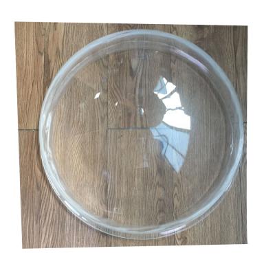 China Custom Vacuum Forming Glossy Acrylic Transparent PMMA Crear Hemisphere Plastic Dome Max 4000*2000*1000MM for sale