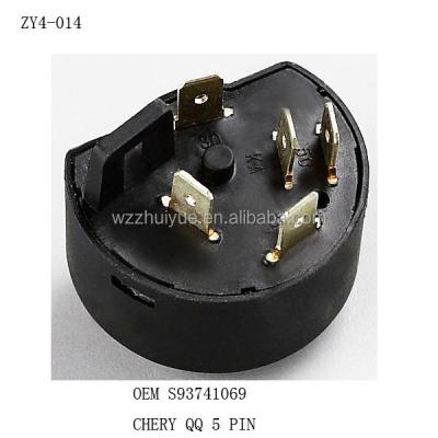 China Metal and palstic OEM/Ignition switch for CHERY QQ 5PIN S93741069 for sale