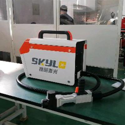 China Stainless Steel Laser Rust Removal Oxide Layer OilPaint Removal Laser Cleaning Machine for sale