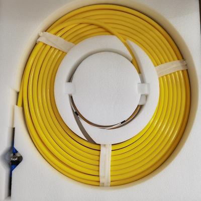 China Hot Sale 20/25/50 um Hotels Yellow Fiber Optic Cable For IPG Raycus Max JPT Reci Customized QBH Fiber Laser Cable for sale