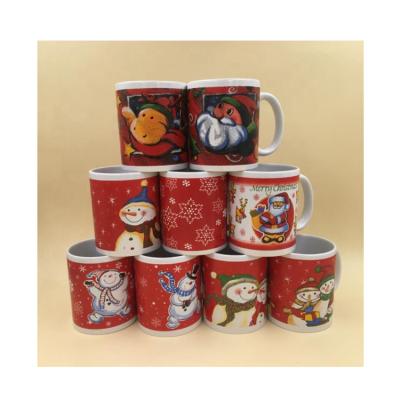 China Viable Customized LOGO OEM/ODM Gift Christmas Promotion Cartoon Ceramic Coffee Mugs for sale