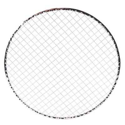 China Hotselling Easily Assembled 20-32cm Stainless Steel BBQ Grill Circular Welding Net Many Sizes for sale