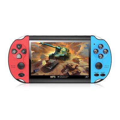 China Mini Video Games Electronic Retro 4.3 Inch Retro Video Game Console Handheld Game Player Touch X7 Buttons for sale