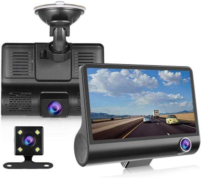 China NIGHT VISION Z10 DVR 4.0 Inch 3 Inch IPS Screen Display Lens Dash Camera 1080p With 4 Led Lamp For Night Vision Car Dash Camera for sale