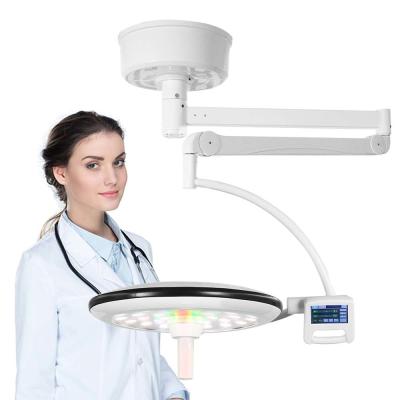 China Medical celling mounted LED shadowless operating room theater light lamp surgical light R9 zu verkaufen