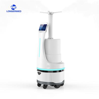 China Autonomous Navigation By Elevator Air Disinfect Sterilizer Disinfectig Robot Sanitation And Disinfection Robots Te koop