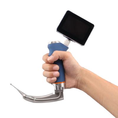 Cina Portable Handheld Video Laryngoscope Equipment With 3 Blade Camera in vendita