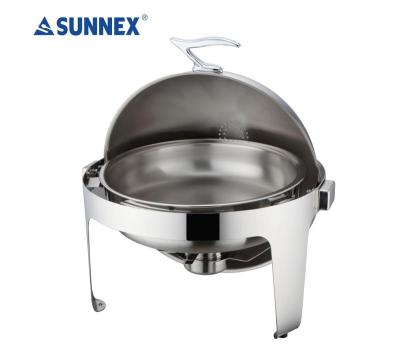 China Buffet serving Sunnex around teasing dish of cylinder desk for sale