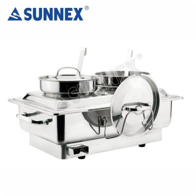 China Top Quality Fashion Sunnex Stainless Steel Chafing Dish Sideboard for sale