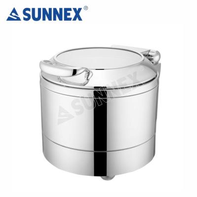 China Sunnex Economy Stainless Steel Buffet Catering Equipment Durable Good Quality Chafing Dishes for sale