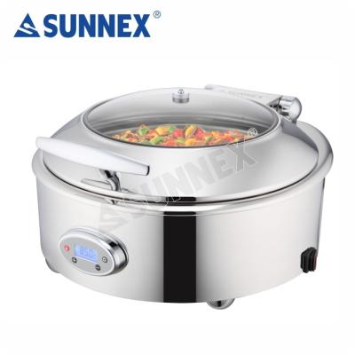 China Wholesale Fashion Sunnex Stainless Steel Hotel Restaurant Food Warmer New Food Filters Best Chafing Dish for sale