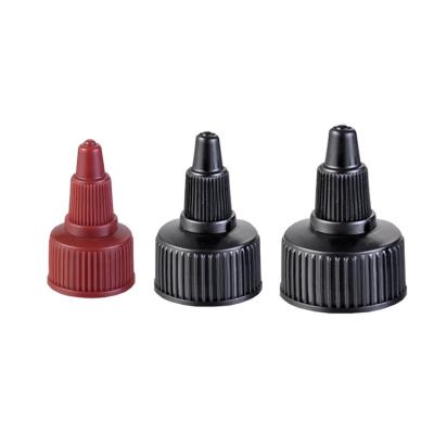 China 20/410  24mm/410 28/410  twist open/close cap Plastic twist cap for sale