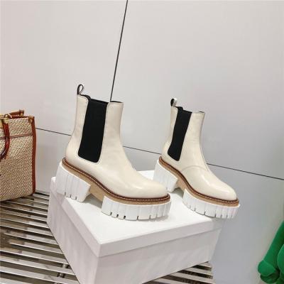 China TX Breathable Plus Size Short Boots Women Fashion High Elastic Thick-soled Short Women Casual Boots for sale