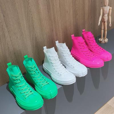 China CUSHIONING high top casual canvas non-slip sports high top hip hop TX pink shoes ladies ladies sneakers for sale