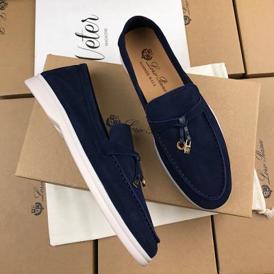 China TX Waterproof Custom Logo Work Wearable Spring And Fall Soft Sole Recycle Moccasins Shoes for sale