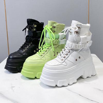 China 2021 Beautiful New Autumn New Latest TX Women's Platform Motorcycle Ins Ankle Boot For Ladies Women for sale