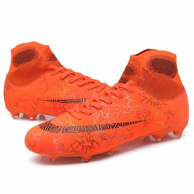 China Wholesale Price Indoor Outdoor High Quality Student Factory TX Football Training Leather Boots for sale