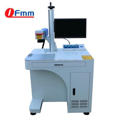 China Deep Marking Shandong IFMM New Laser Model Cabinet Animal Ear Ear Tag Fiber Laser Marking Machine for sale