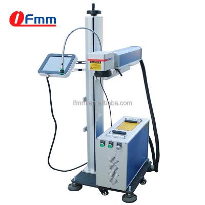 China MAX Raycus JPT 20W 30W 50W Automated Cable PVC Pipe Theft Laser Marking Online Charging Machine for sale