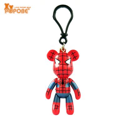 China POPOBE Eco-friendly Bear Decoration Nice Design Bear Key Chain Christmas Bear Key Chain for sale