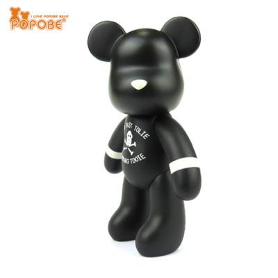 China Simple Cartoon Toy POPOBE Black Cartoon 10 Inches Stock Toy Bear Decoration for sale