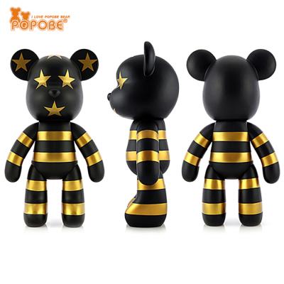 China 2020 Hot Sales Cartoon Toy POPOBE Vinyl Stock Number 15 Inch DIY Toy Bear Decoration for sale