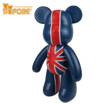 China Wonderful Display Figure 20inch Figure POPOBE PVC Bear Fashional Display Figures Toys for sale