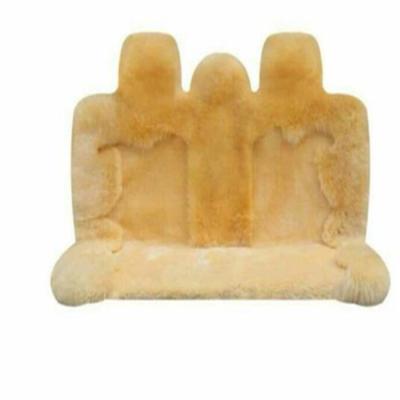 China Durable Quality OEM Fur Car Seat Cover Warm Comfortable Sheepskin for sale