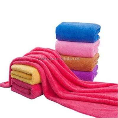 China Colored compressed microfiber towel for car cleaning and bath for sale