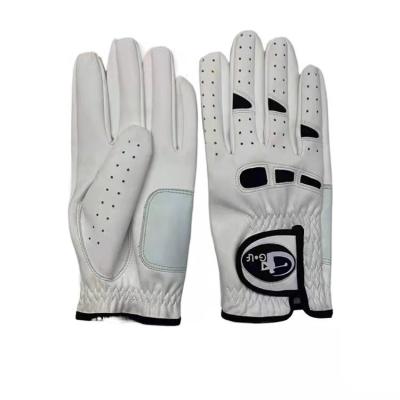 China New Fashion Sheepskin Windproof New Material Sheepskin High Quality Golf Gloves for sale