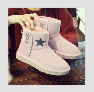 China Newest Fashion Ladies Deodorization Winter Indoor Snow Boots For Women Bowknot Shoes Wholesale for sale