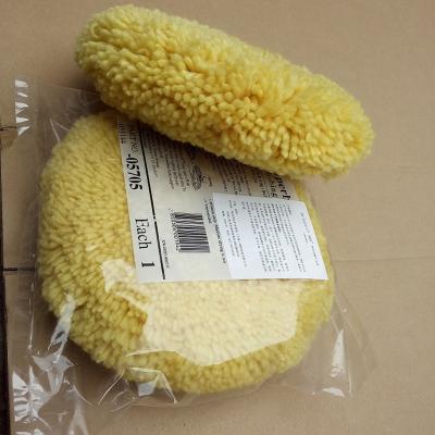 China Double Sided Eco - Friendly Wool Polishing Pad / Car Polishing Pad for sale