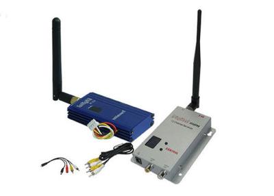 China 12 Channels Small Size CCTV Wireless Video Transmitter And Receiver 1000mW DC 12V for sale