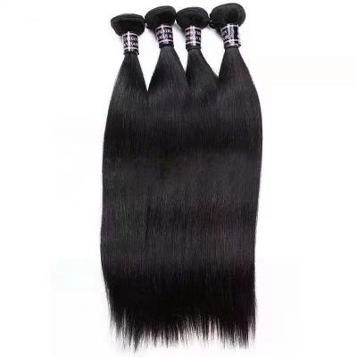 China Real Straight Human Hair Bundles Natural Straight Hair Color Wig Hair Weft Weave for sale