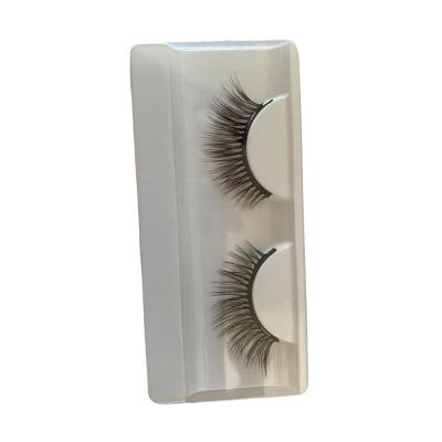 China Latest Beauty Daily Makeup Factory Black Fiber And Natural Safe Synthetic Eyelashes For Beauty Daily Makeup for sale