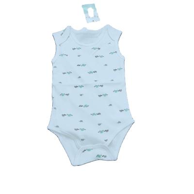 China Spandex/Cotton Newborn Infant Clothes 100% Cotton Summer Baby Clothes Rompers Boy Girl Baby Jumpsuit Baby Rompers for sale