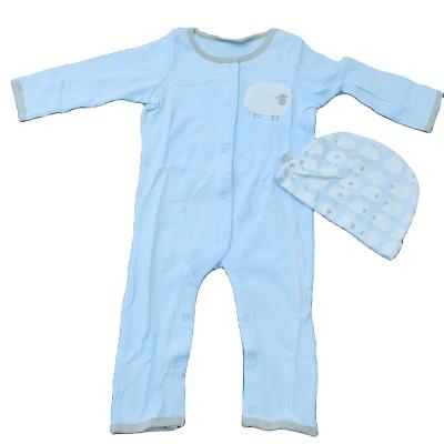 China Spandex/Cotton Baby Rompers 100% Cotton Baby Clothes For Baby Four-Season Clothing Sets Cotton Toddler Pajamas In Stock for sale