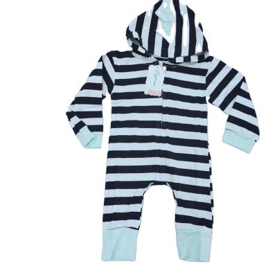 China Wholesale Spandex/Cotton Summer Rompers Zipper Cloths Cotton Infant Girls Overalls Boys Baby Clothes Newborn Hoodies for sale